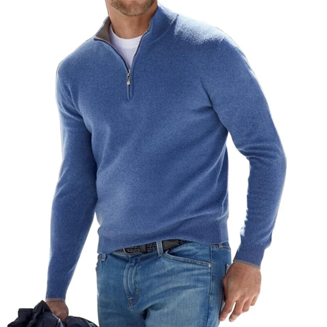 LEVI | HALF-ZIP SWEATER