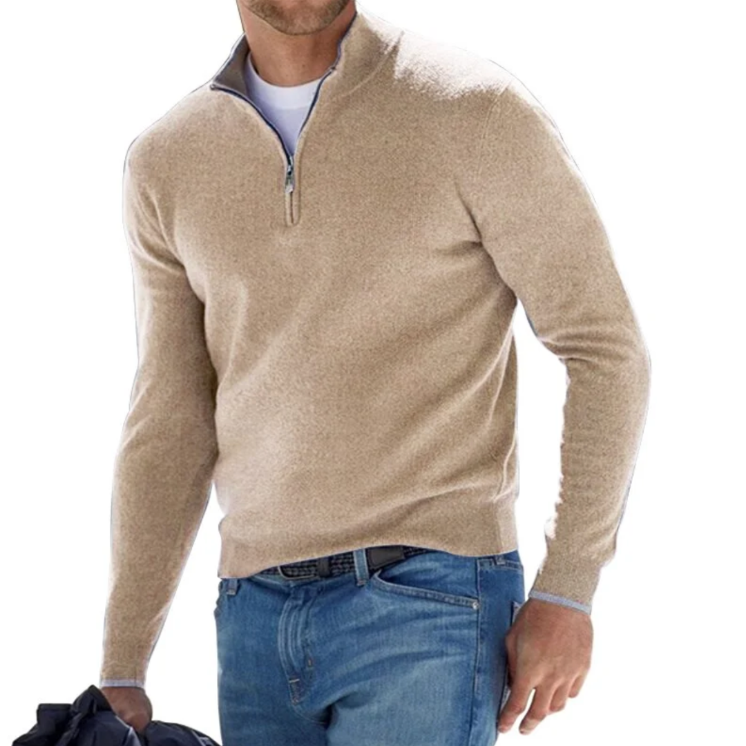 LEVI | HALF-ZIP SWEATER