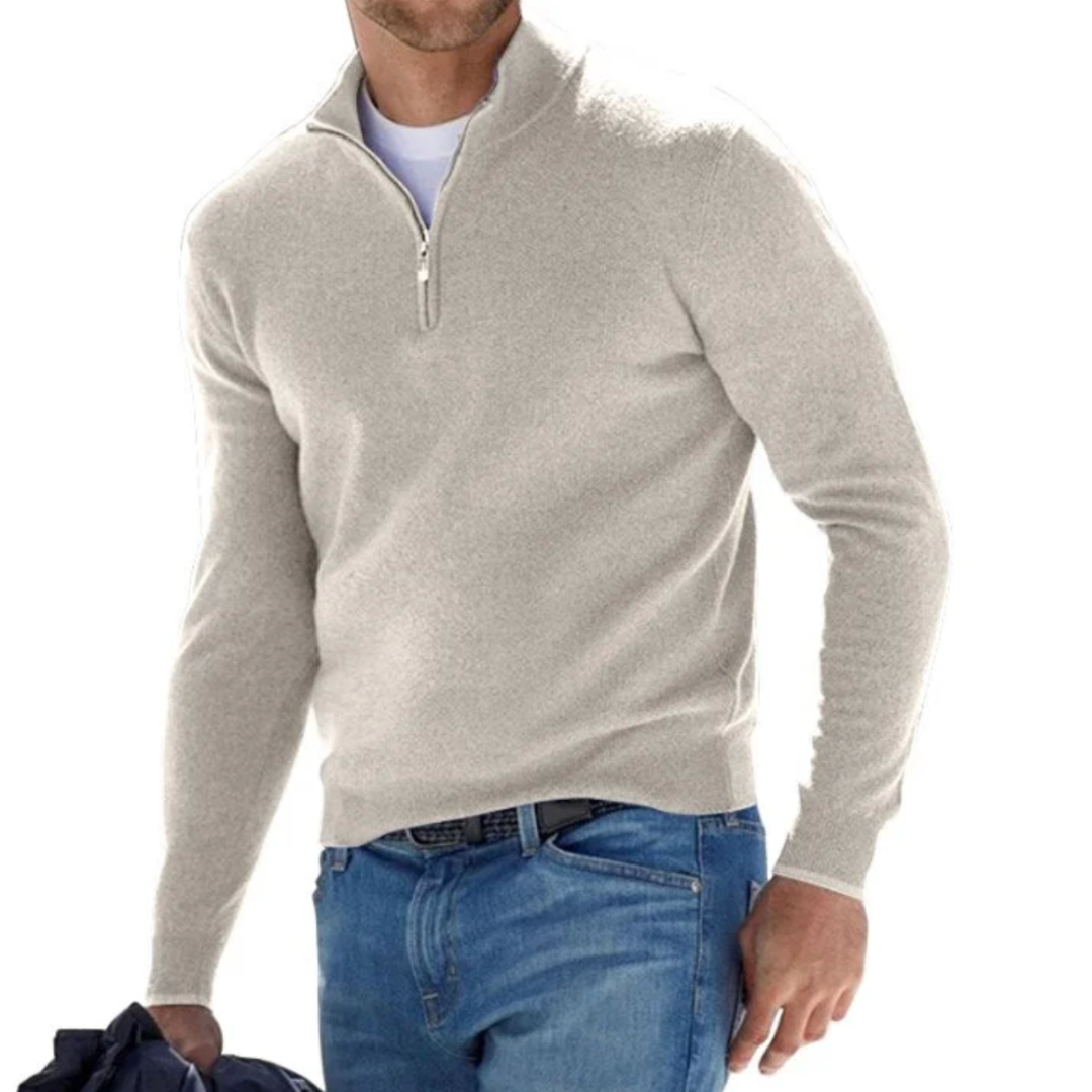 LEVI | HALF-ZIP SWEATER