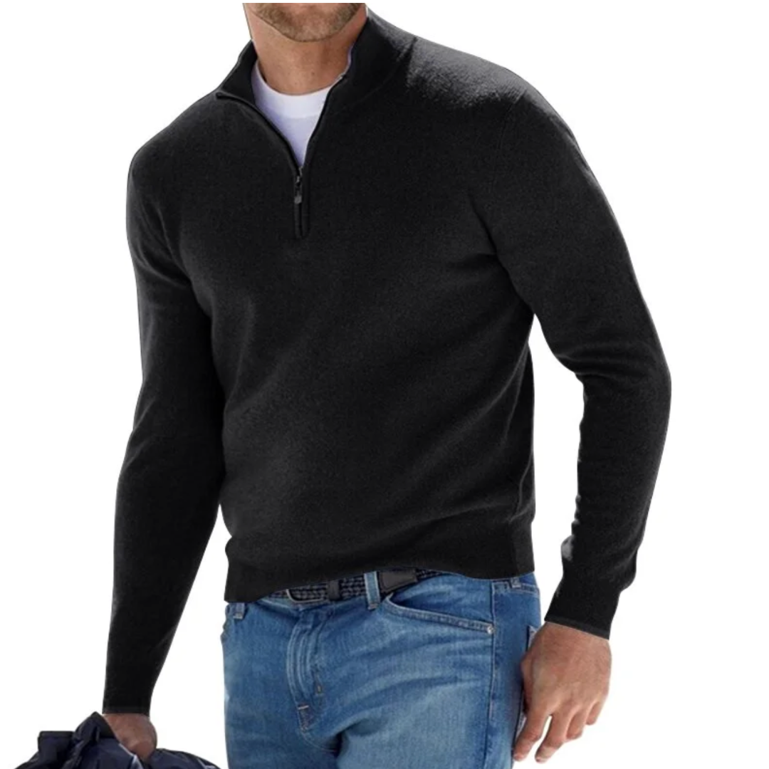 LEVI | HALF-ZIP SWEATER